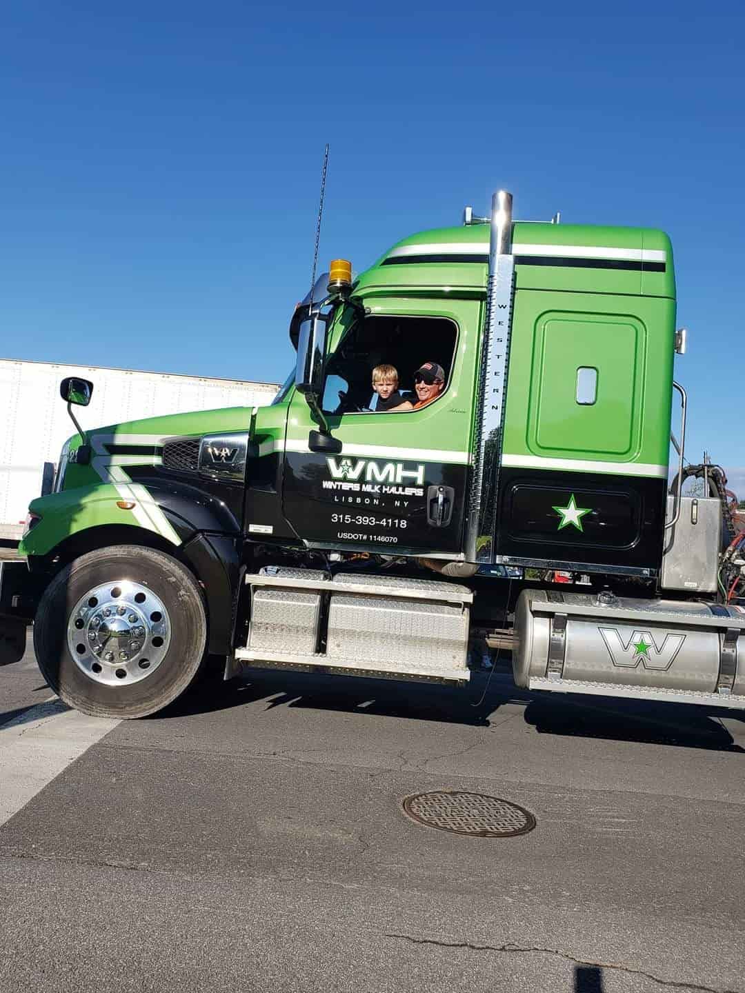 Winters Milk Haulers image 3 with Western Star vehicles in dairy hauling